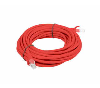 CABLE RED LANBERG LATIGUILLO CAT6 UTP 5M ROJO FLUKE PASSED