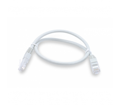 CABLE DE RED 3GO UTP CAT6 RJ45 1M BLANCO