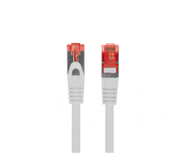 CABLE RED LANBERG LATIGUILLO CAT6 S FTP LSZH CU 025M GRIS FLUKE PASSED