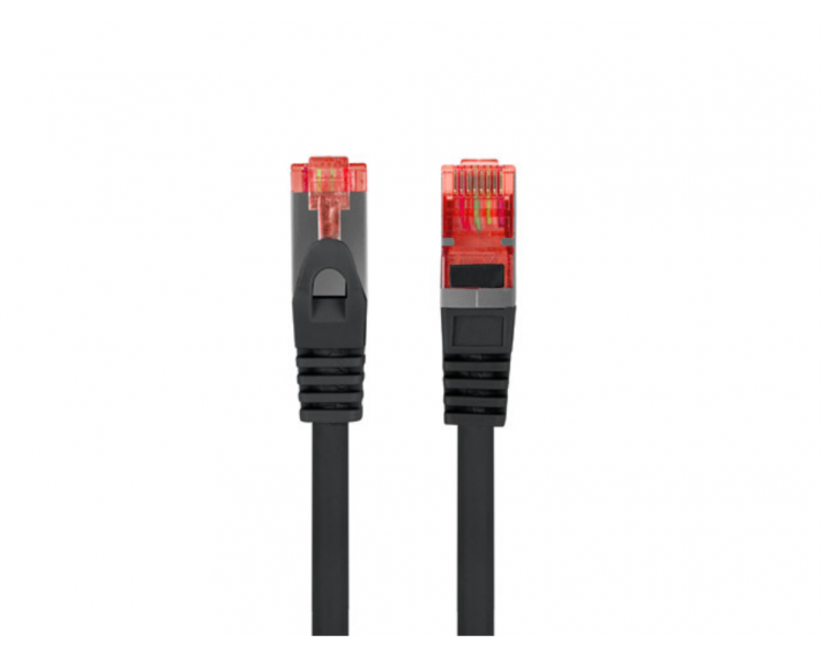 CABLE RED LANBERG LATIGUILLO CAT6 S FTP LSZH CU 3M NEGRO FLUKE PASSED