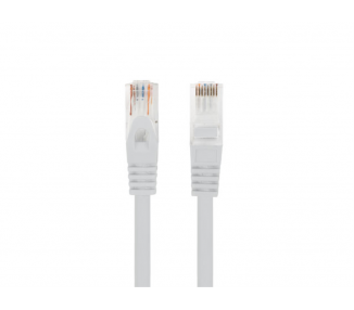 CABLE RED LANBERG LATIGUILLO CAT6 UTP LSZH CU 025M GRIS FLUKE PASSED