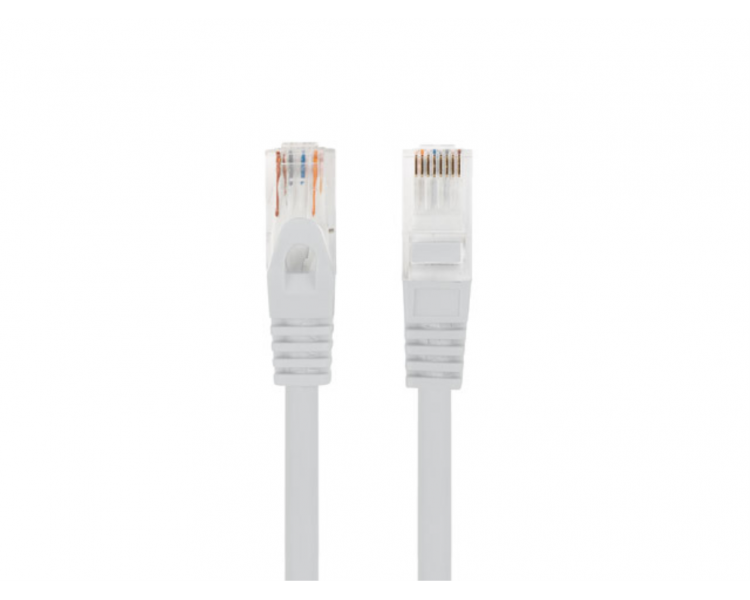 CABLE RED LANBERG LATIGUILLO CAT6 UTP LSZH CU 025M GRIS FLUKE PASSED