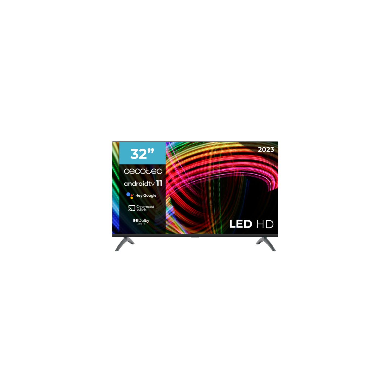 TV CECOTEC 32 LED HD FRAMELESS ANDROIDTV 11 ALH30032