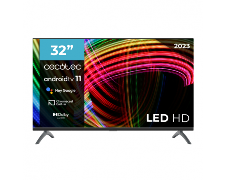 TV CECOTEC 32 LED HD FRAMELESS ANDROIDTV 11 ALH30032