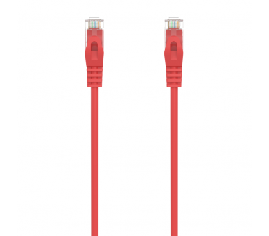 CABLE RED AISENS LATIGUILLO RJ45 LSZH CAT6A UTP AWG24 15M ROJO