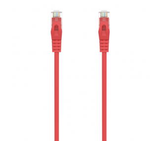 CABLE RED AISENS LATIGUILLO RJ45 LSZH CAT6A UTP AWG24 15M ROJO