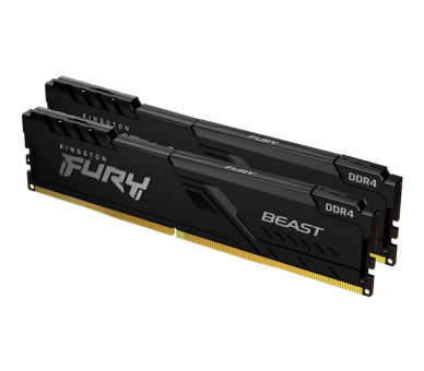 DDR4 KINGSTON 2X32GB 3200 FURY BEAST NEGRO