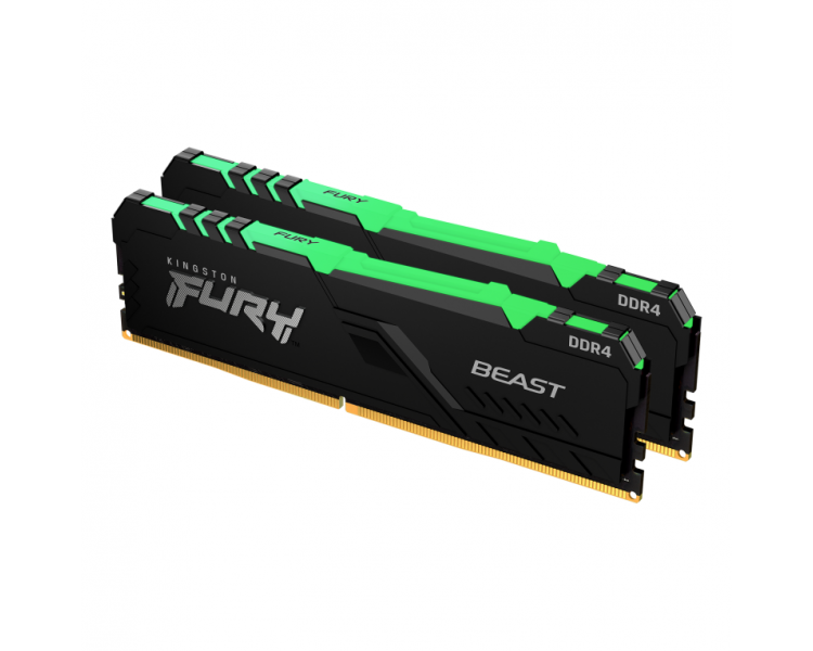 DDR4 KINGSTON 2X16GB 3200 FURY BEAST RGB