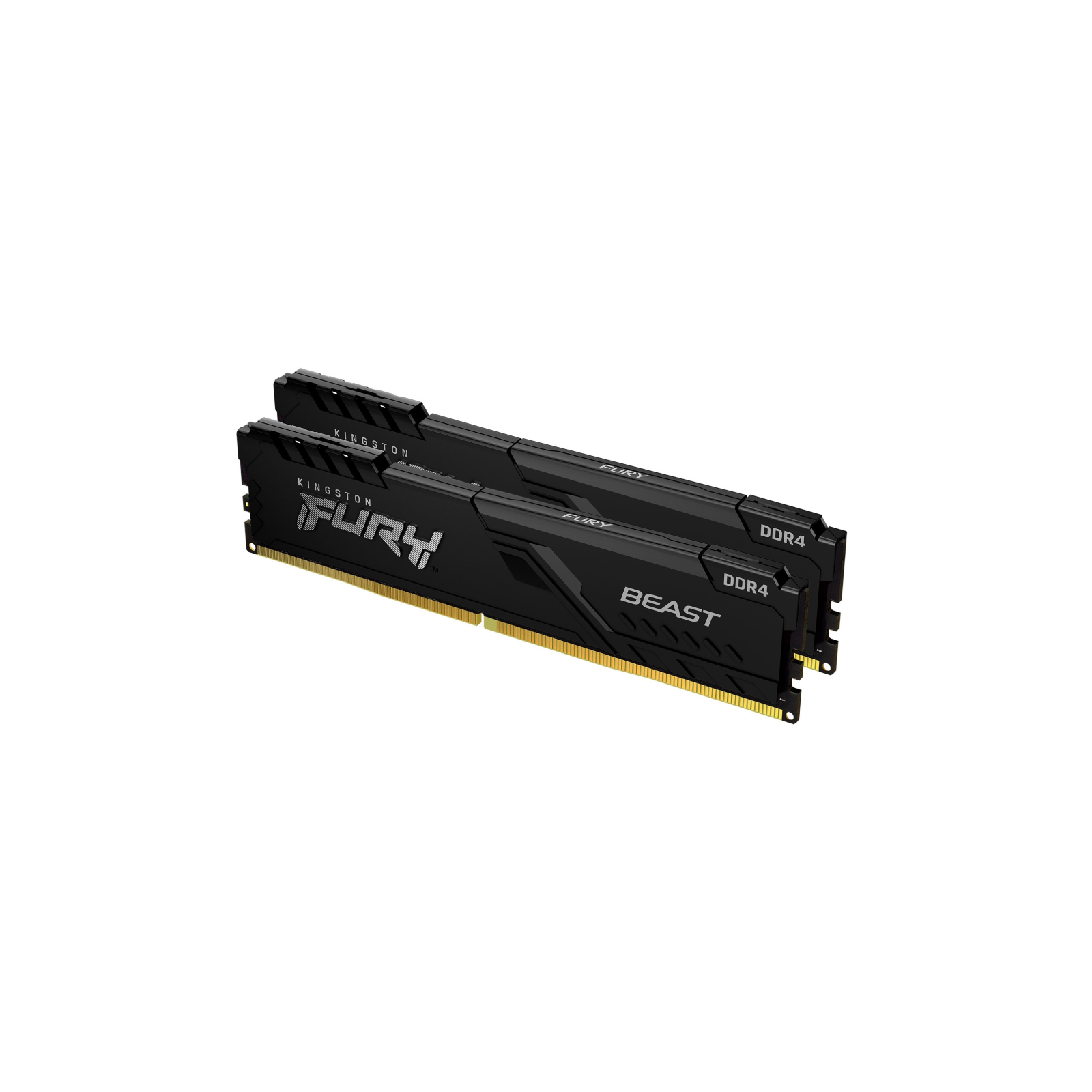 DDR4 KINGSTON 2X8GB 3600 FURY BEAST NEGRO