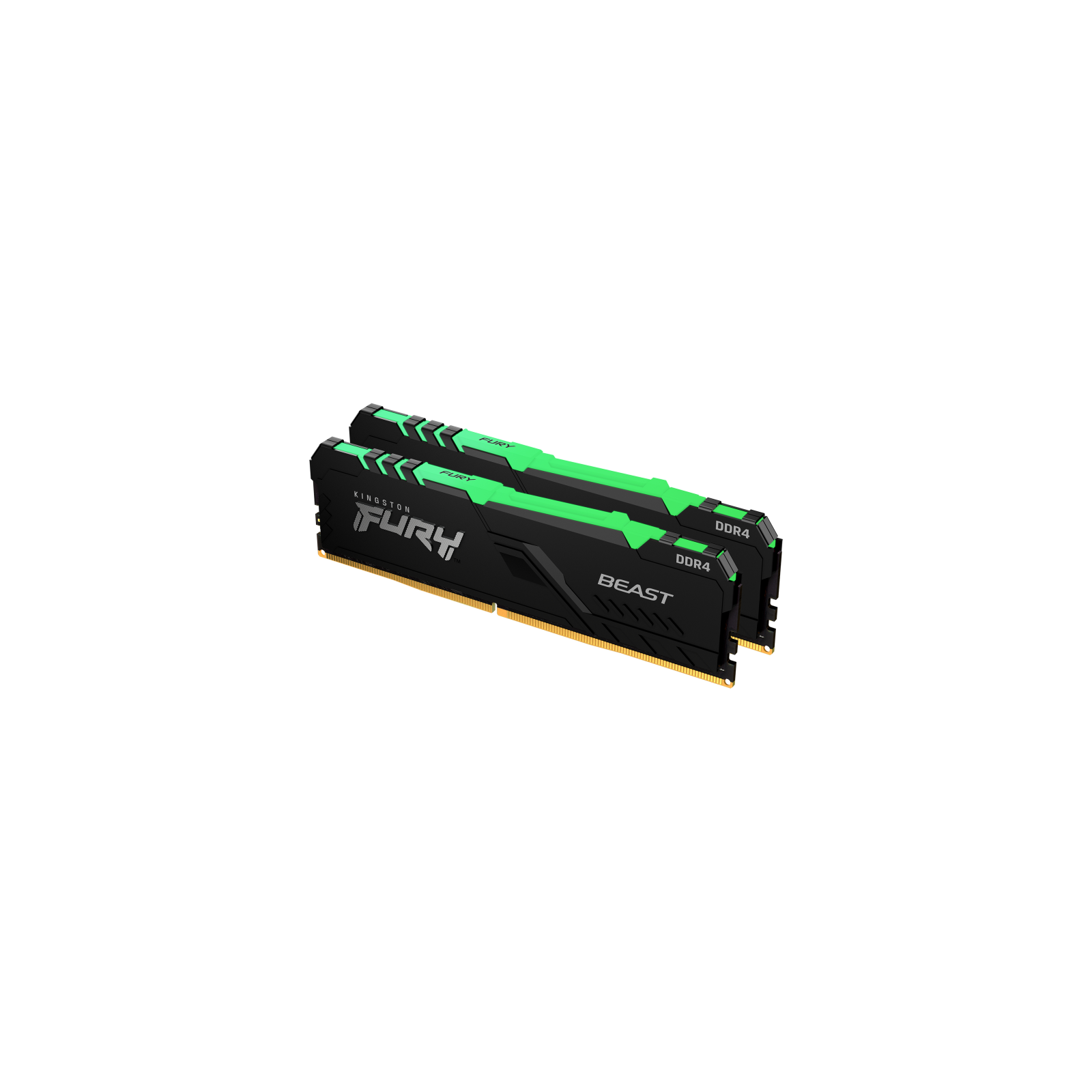 DDR4 KINGSTON 2X16GB 3600 RGB FURY BEAST NEGRO