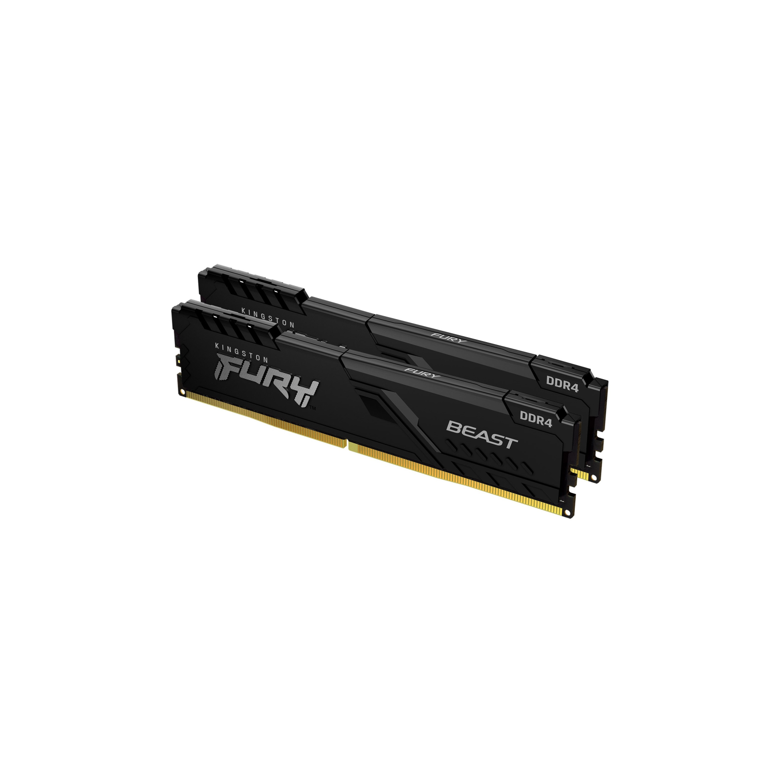 DDR4 KINGSTON 2X16GB 3600 FURY BEAST NEGRO