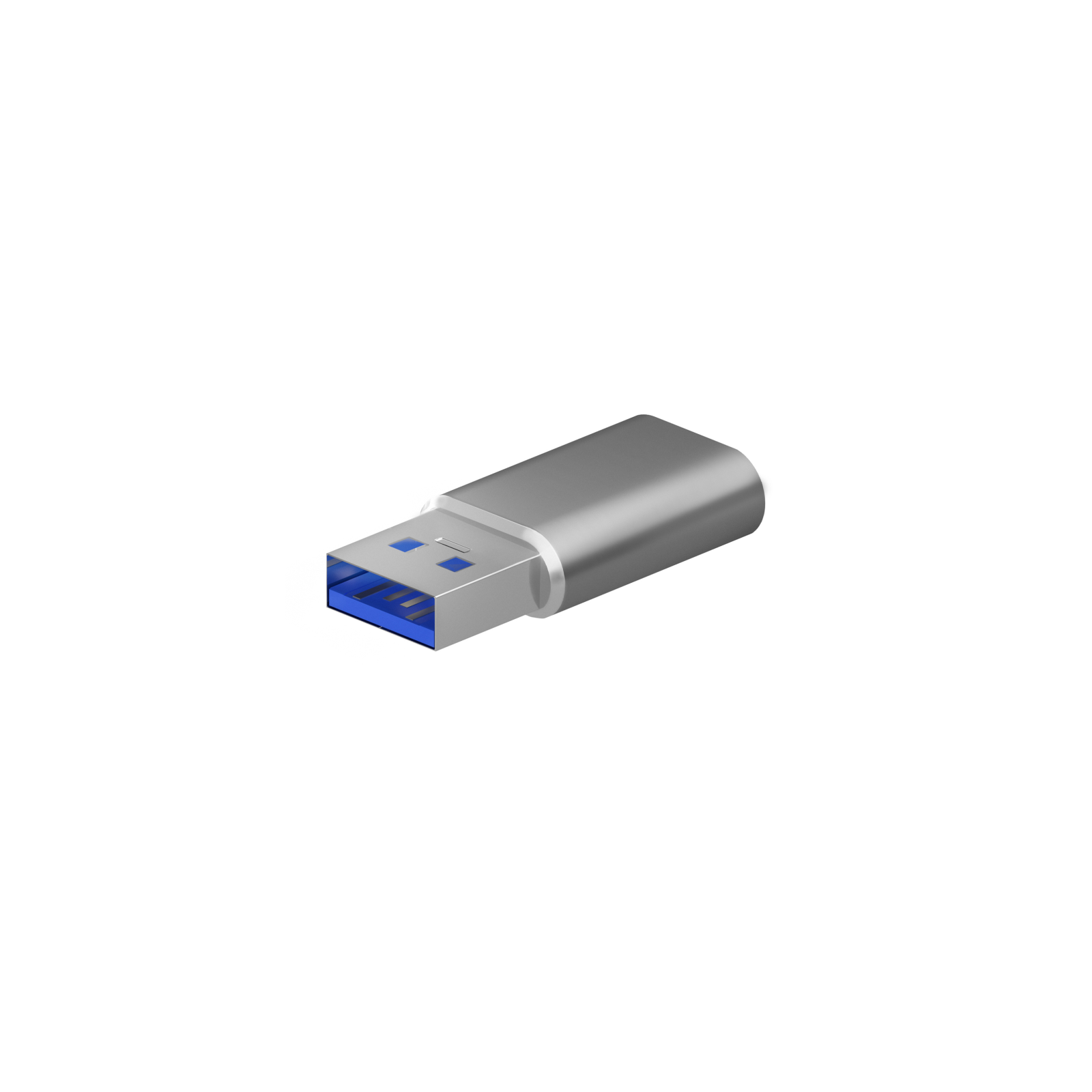 MINI ADAPTADOR AISENS USB 32 GEN2 USB 203A USB C H A M GRIS