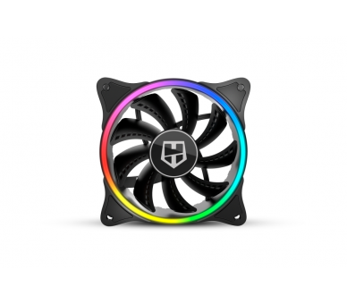 VENTILADOR CAJA NOX HUMMER X FAN ARGB HALO RING FAN