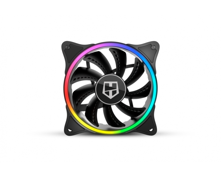 VENTILADOR CAJA NOX HUMMER X FAN ARGB HALO RING FAN