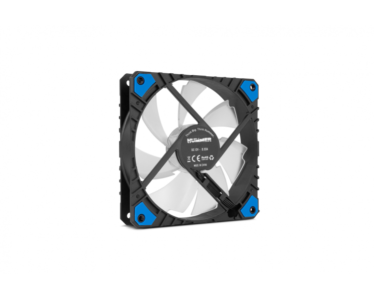 VENTILADOR NOX HUMMER H FAN PRO PWM LED FAN AZUL