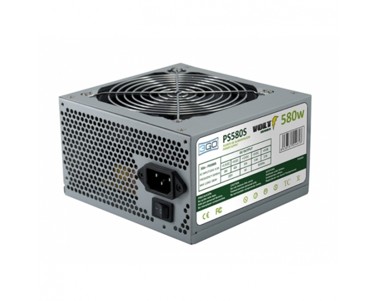 FUENTE ALIM3GO 580W 24pinSAATA12cm