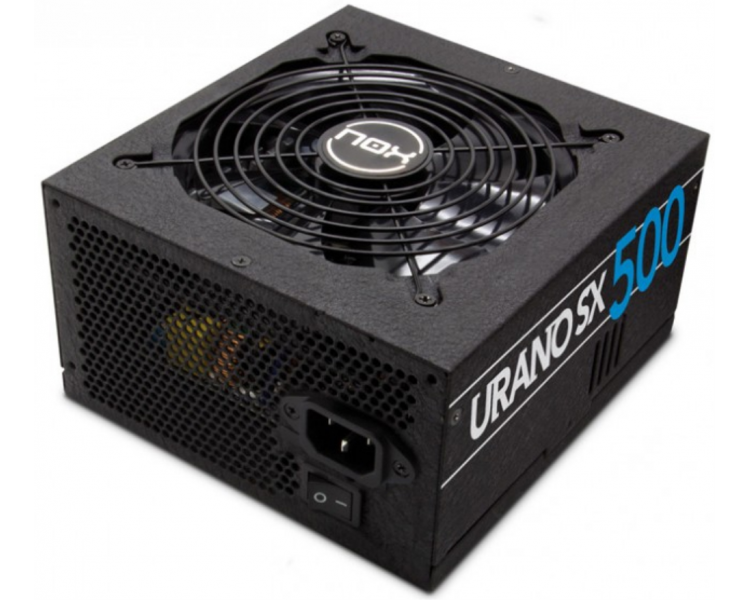 FUENTE ALIMENTACION NOX URANO SX500 500W ATX NEGRO