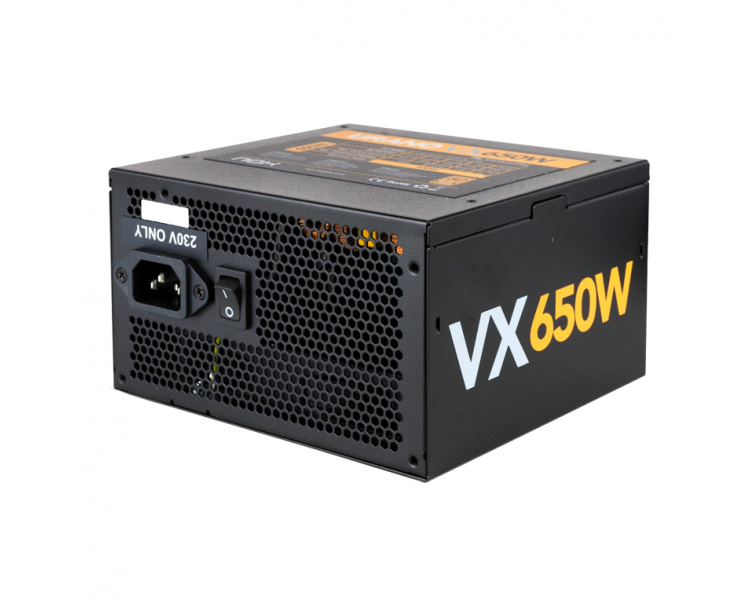 FUENTE ALIMENTACION NOX URANO VX650 650W 80 BRONZE ATX NEGRO