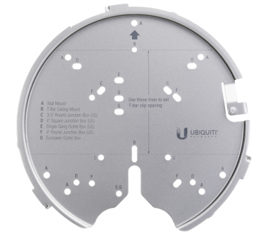 ACCESORIO UBIQUITI U PRO MP UNIFI MONTAJE PARA AC PRO AC HD AC SHD Y POSTERIOR