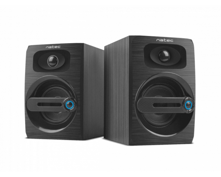 ALTAVOCES NATEC COUGAR 6W RMS 20 NEGRO