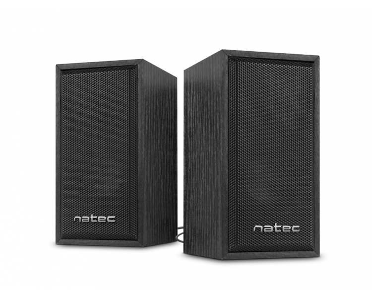 ALTAVOCES NATEC PANTHER 6W RMS 20 USB NEGRO