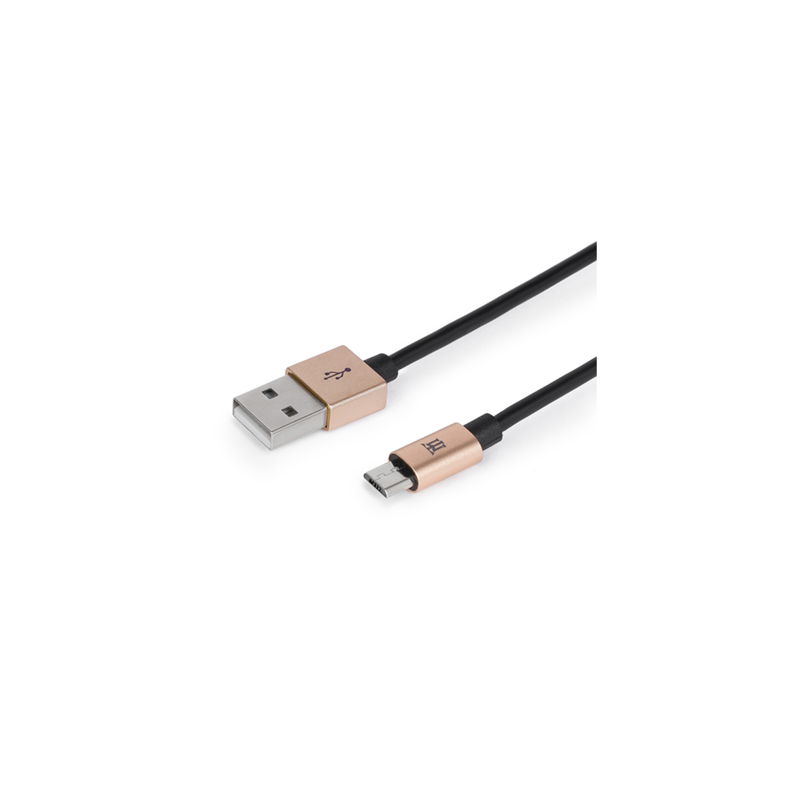 CABLE MAILLON PREMIUM MICRO USB 24 ALUMINIO DORADO 1M