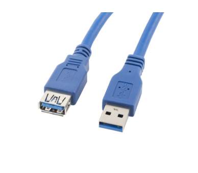 CABLE ALARGADOR LANBERG USB 30 MACHO HEMBRA 18M AZUL