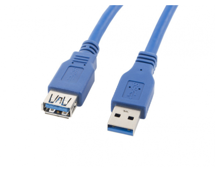 CABLE ALARGADOR LANBERG USB 30 MACHO HEMBRA 18M AZUL