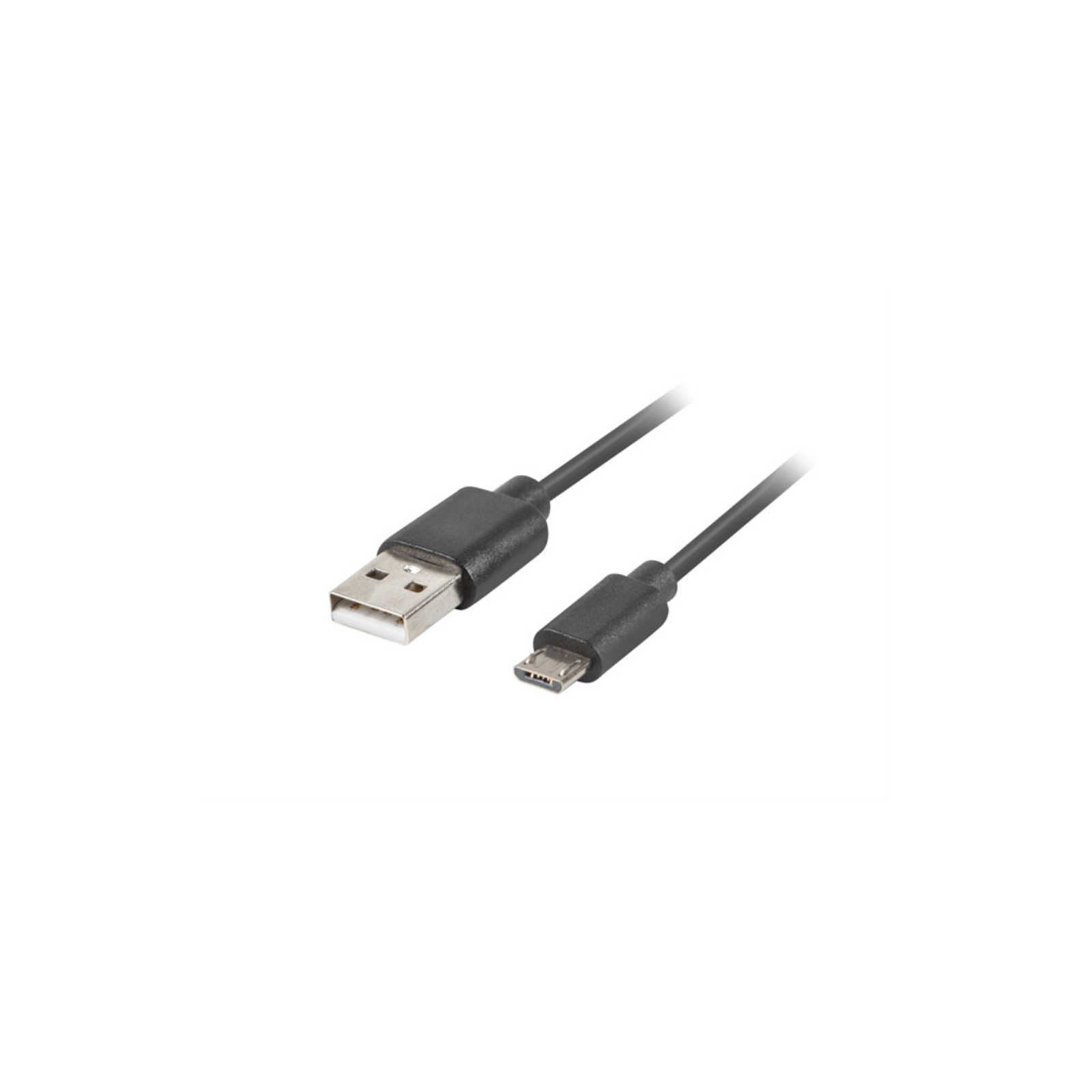 CABLE USB LANBERG 20 MACHO MICRO USB MACHO QUICK CHARGE 30 18M NEGRO