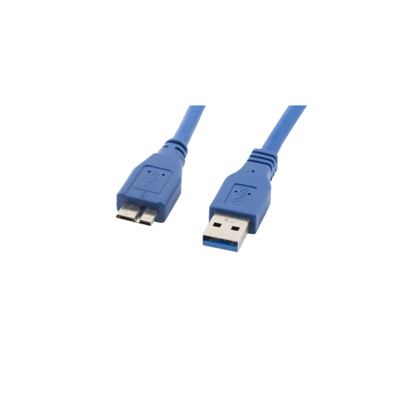 CABLE USB LANBERG 30 MACHO MICRO USB MACHO 05M AZUL