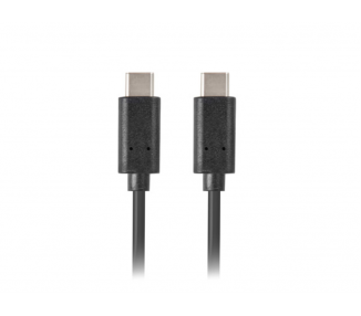 CABLE 20 LANBERG USB C MACHO USB C MACHO 05M NEGRO