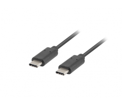 CABLE 20 LANBERG USB C MACHO USB C MACHO 1M NEGRO