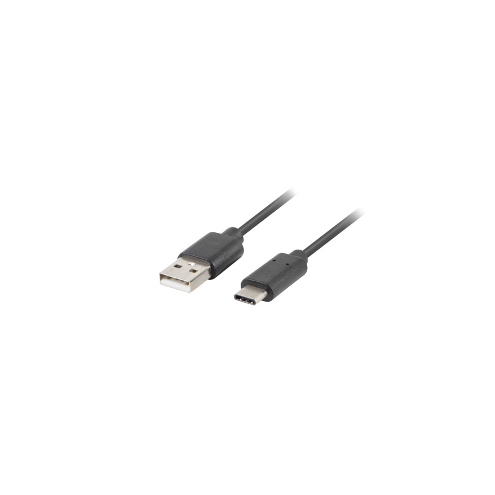 CABLE USB LANBERG 20 MACHO USB C MACHO 05M NEGRO