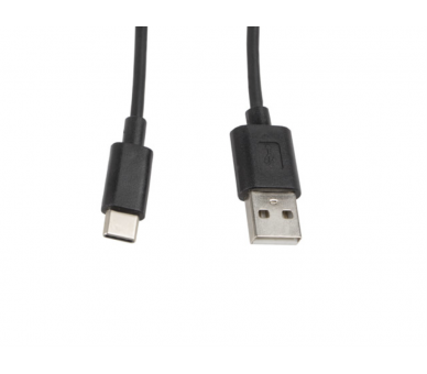 CABLE USB LANBERG 20 MACHO USB C MACHO 1M NEGRO