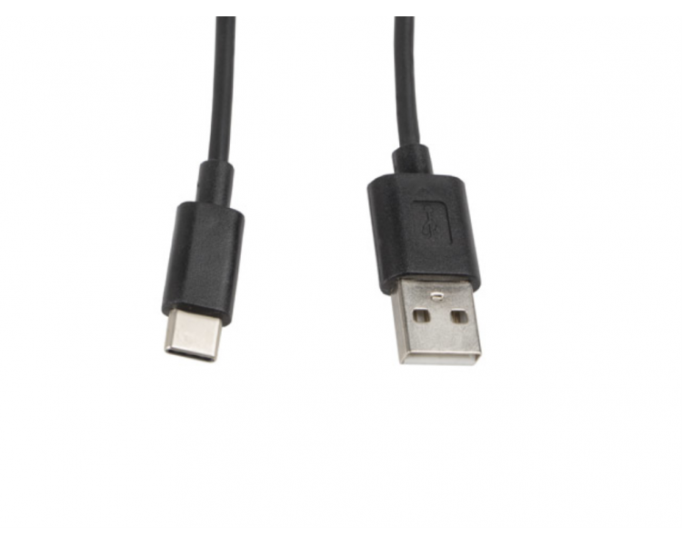 CABLE USB LANBERG 20 MACHO USB C MACHO 1M NEGRO