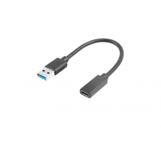 ADAPTADOR LANBERG USB 31 TIPO C USB TIPO A 15CM