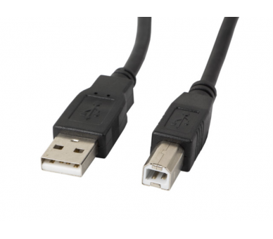 CABLE LANBERG IMPRESORA USB MACHO A USB MACHO NEGRO 3 M