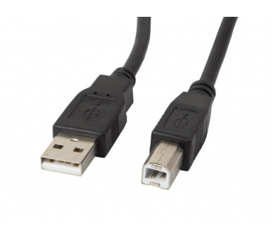 CABLE LANBERG IMPRESORA USB MACHO A USB MACHO CON FERRITA NEGRO 1 M