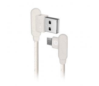 CABLE DATOS USB SBS OCEANO ECO FRIENDLY USB 20 MICRO USB 1M BLANCO