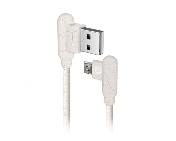 CABLE DATOS USB SBS OCEANO ECO FRIENDLY USB 20 MICRO USB 1M BLANCO