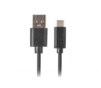 CABLE LANBERG USB C MACHO A USB A 20 MACHO 3M QC 30 NEGRO