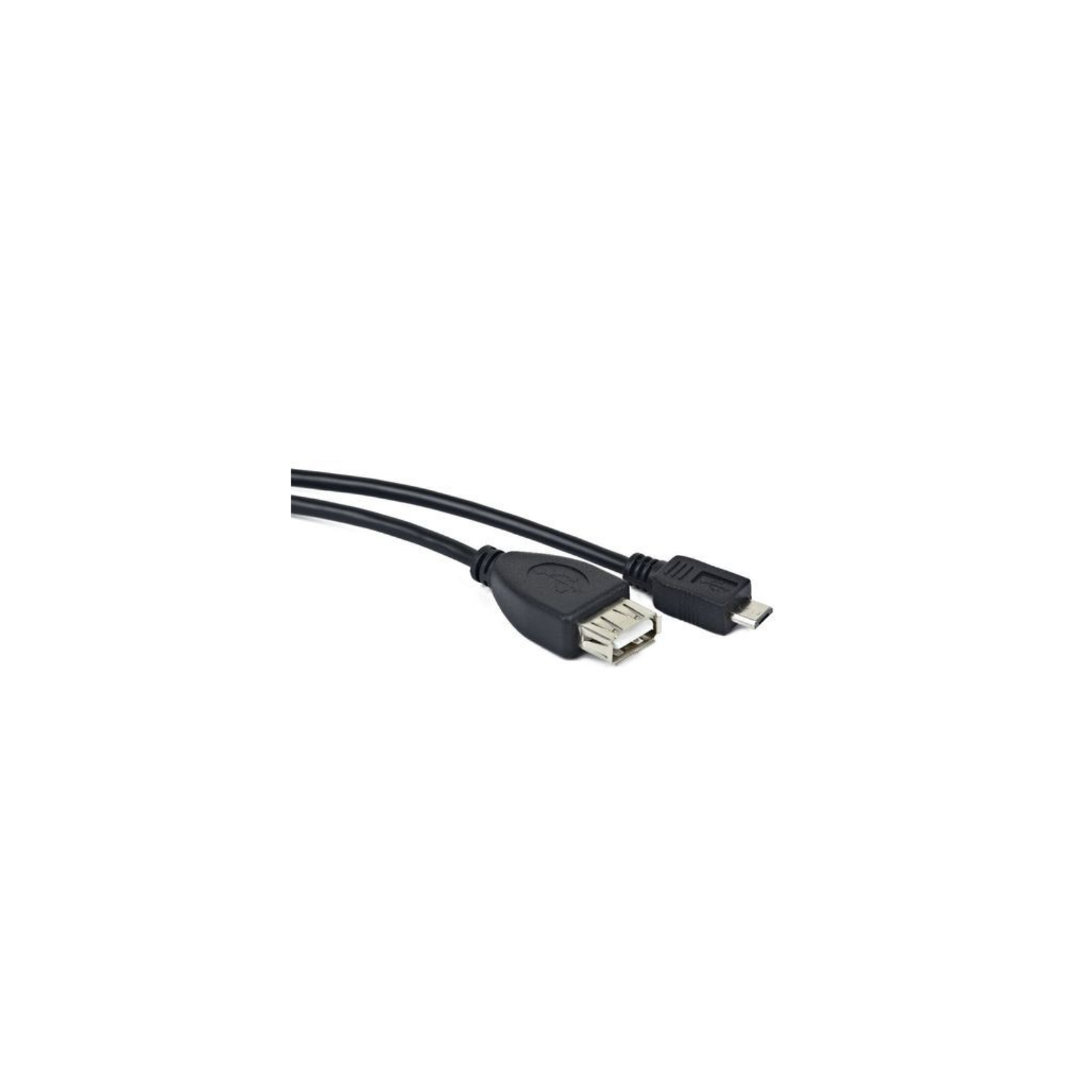 CABLE USB LANBERG MICRO M A USB A F 20 OTG NEGRO 15CM OEM