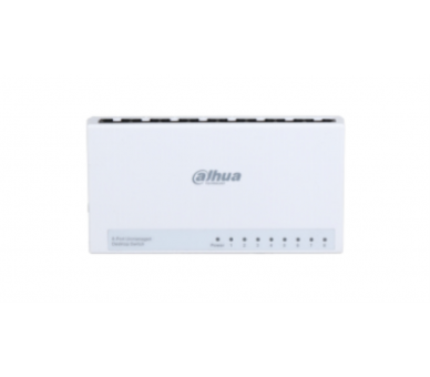 SWITCH DAHUA 8 PUERTOS 10 100 MBPS