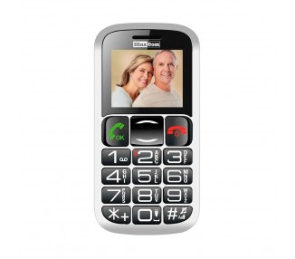 Telefono movil maxcom mm462 black silver