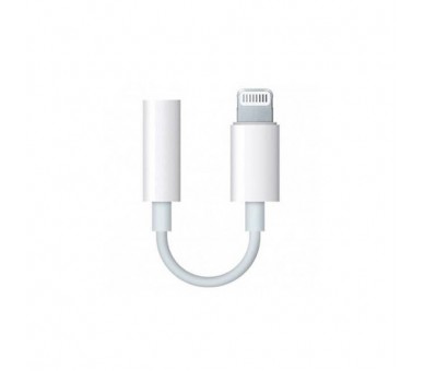 Adaptador apple lightning a jack 35mm