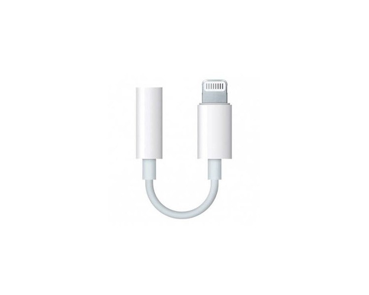 Adaptador apple lightning a jack 35mm