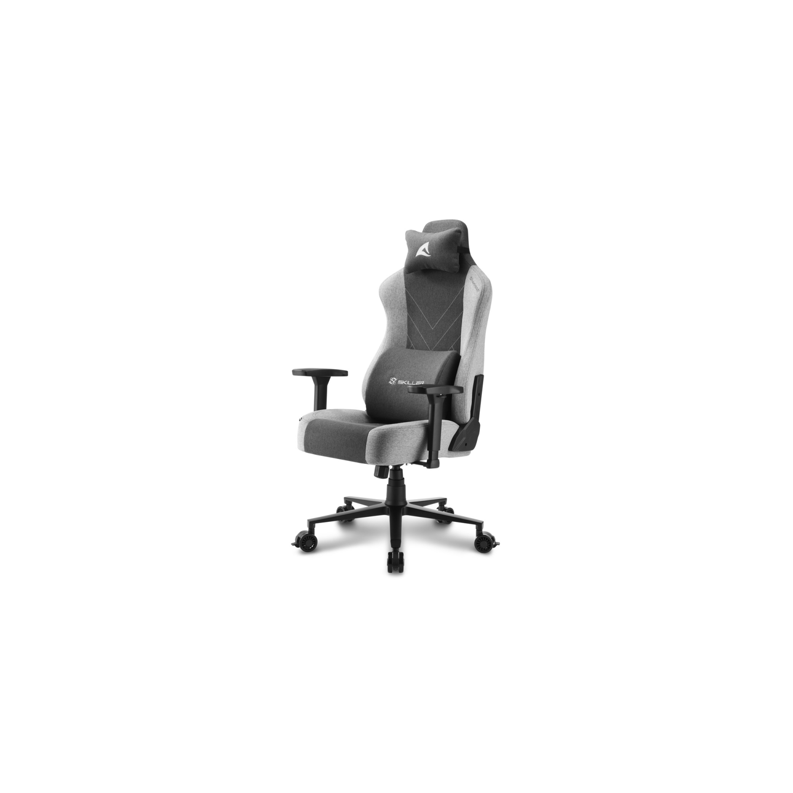 SILLA GAMING SHARKOON SKILLER SGS30 FABRIC GRIS 165º