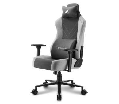 SILLA GAMING SHARKOON SKILLER SGS30 FABRIC GRIS 165º