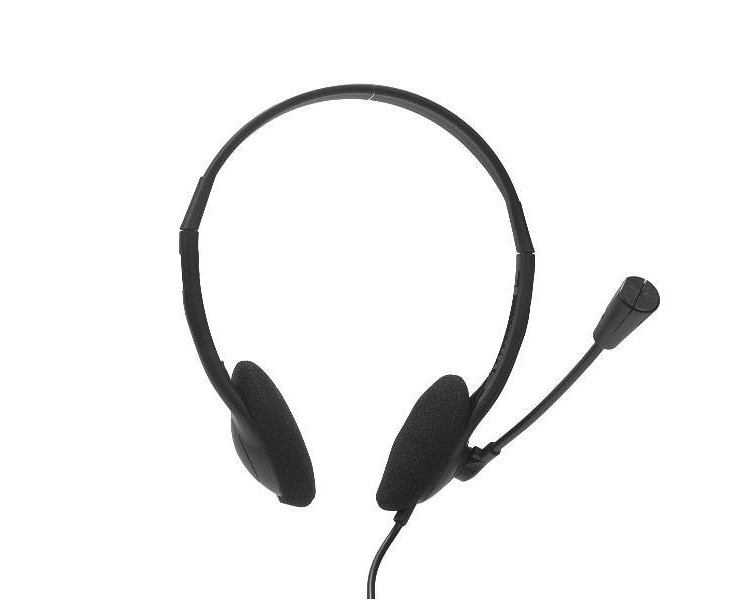 Auriculares nilox microfono control vol negro