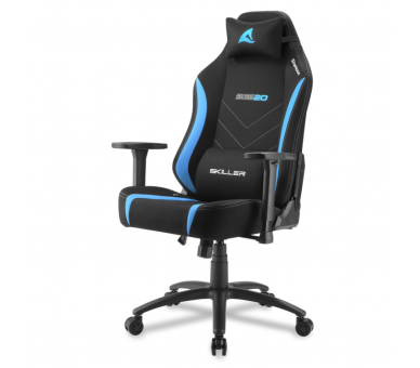 SILLA GAMING SHARKOON SGS20 FABRIC NEGRO AZUL